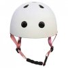 Kask rowerowy dla dziecka Trike Fix dziecięcy regulowany LED S 48-54cm biały